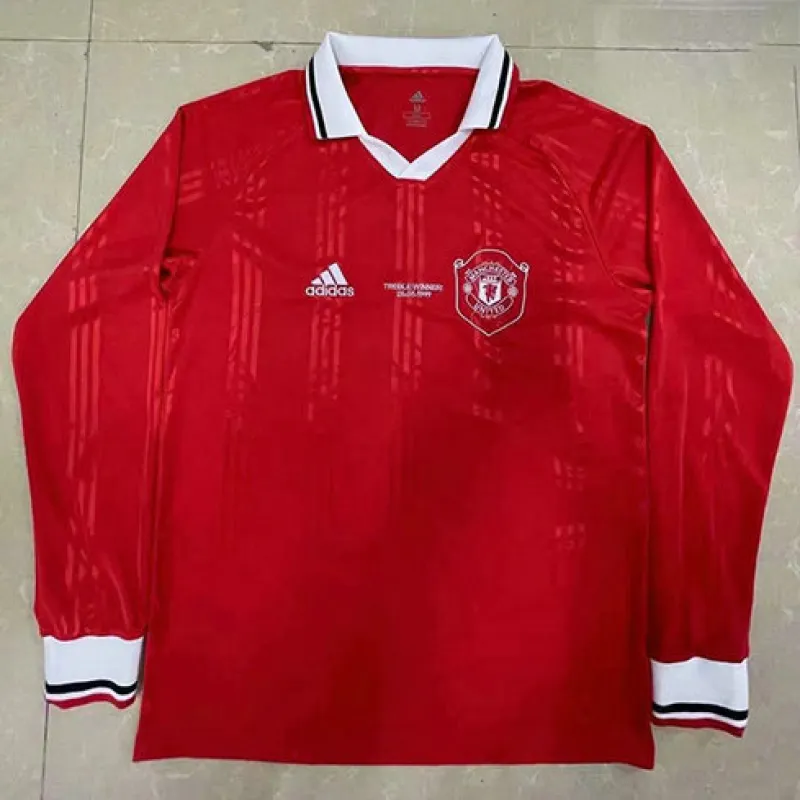Manchester United Kids' Retro Jersey 1999/00 - Red