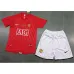 Manchester United Kids' Retro Jersey 2007/08 Home - Red