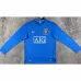 Camiseta retro de mangas largas de fuera de Manchester United 2007/08 - Azul