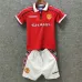 Camiseta retro para niños de Manchester United 1998/99 local - Roja