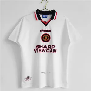 Manchester United Retro Jersey 1996/97 Away - White