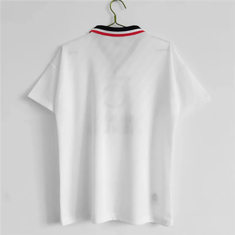 Manchester United Retro Auswärts-Trikot 1996/97 - Weiß
