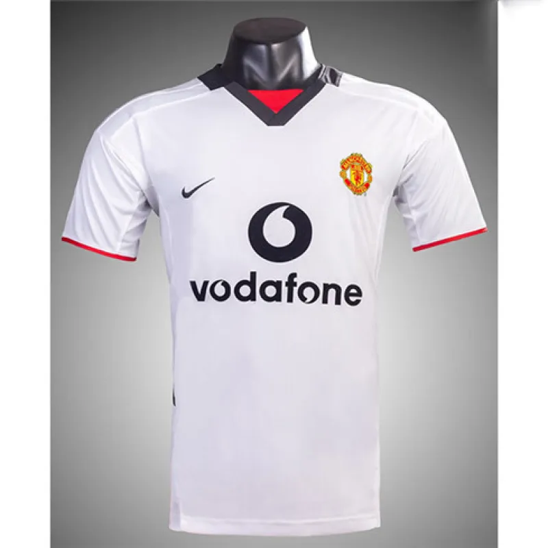 Manchester United Retro Jersey 2002/03 Away - White