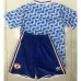 Manchester United Kids' Retro Jersey 1990 - 92 Away - Blue
