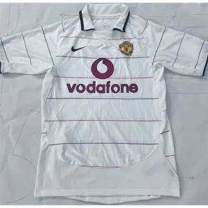 Manchester United Retro Jersey 2004-06 Away - White