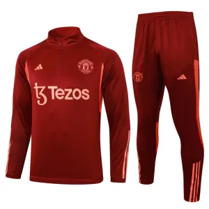 Tuta sportiva di Manchester United 2024/25 Rosso vino