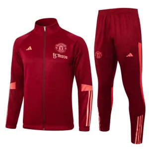 Vestito sportivo di Manchester United 2024/25 Rosso vino