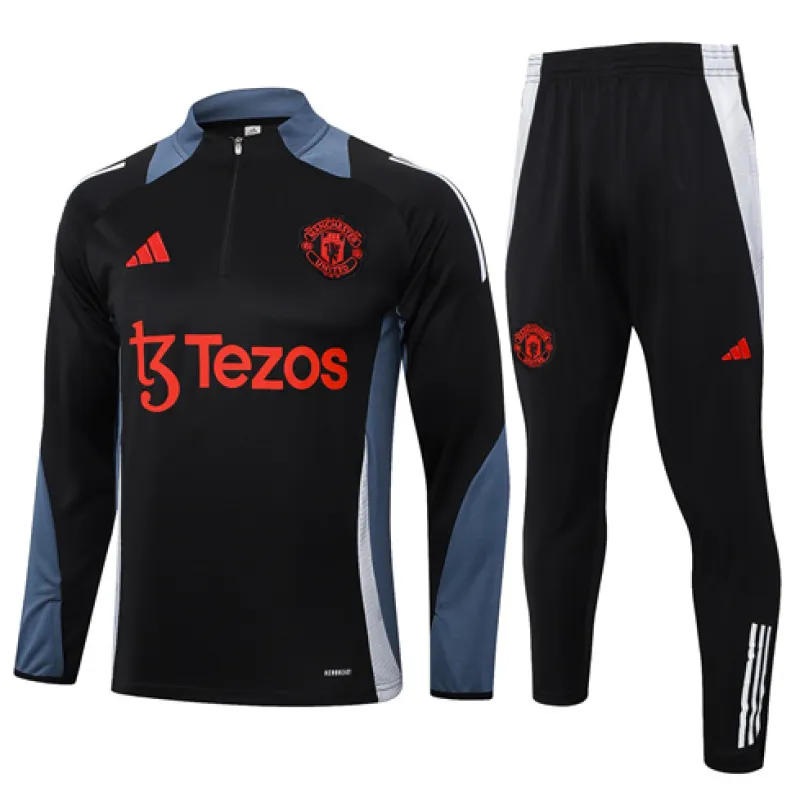 Costume de sport de Manchester United 2024/25 Noir