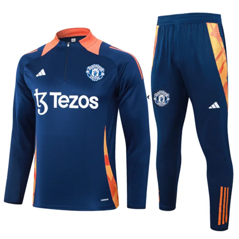 Traje de deporte de Manchester United 2024/25 Azul