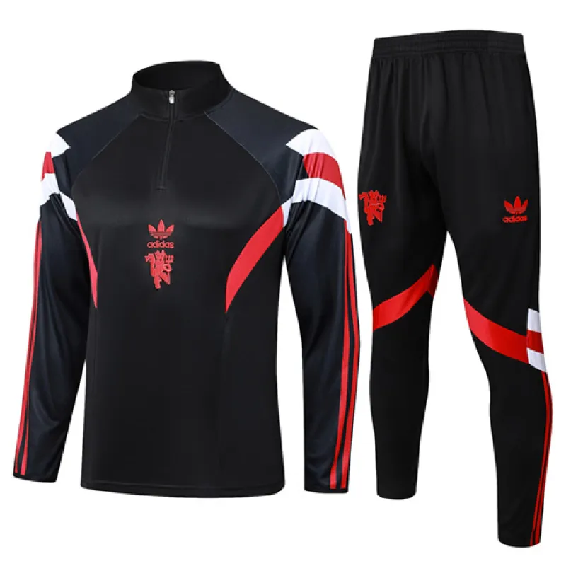 Manchester United Kids' Sports Suit 2024/25 Black