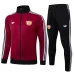 Chaqueta de deporte para niños de Manchester United 2024/25 Rojo vino