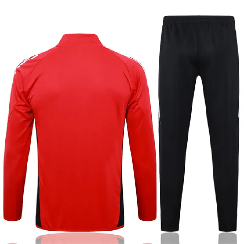Vestito sportivo per bambini di Manchester United 2024/25 Rosso