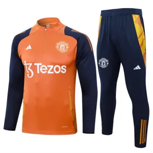 Tuta sportiva per bambini di Manchester United 2024/25 Arancione
