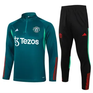 Tuta sportiva per bambini di Manchester United 2024/25 Verde