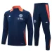 Chaqueta de deporte para niños de Manchester United 2024/25 Azul