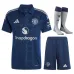 Ensemble de maillot pour enfants d'extérieur de Manchester United 2024/25 - Bleu
