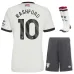 Set di terza maglia per bambini di Manchester United con Rashford 2024/25 - Bianco