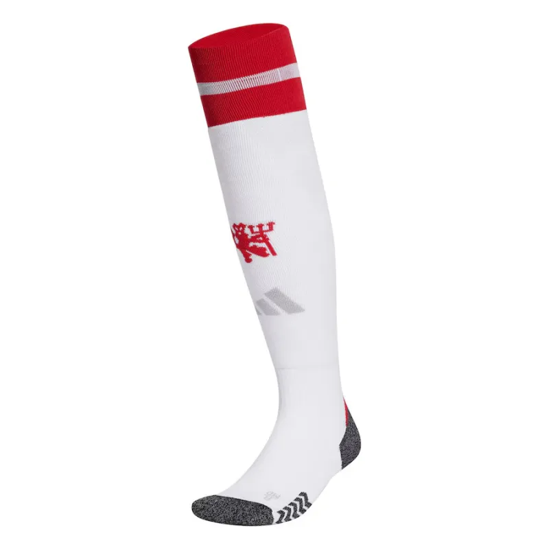 Calzettoni da calcio di casa di Manchester United 2024/25 - Bianco