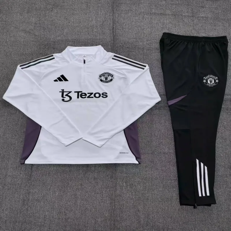 Manchester United 2025/26 Kids Sports Set White