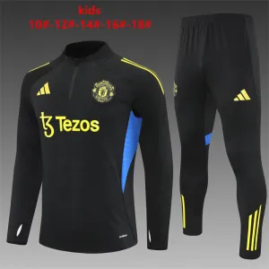 Manchester United 2025/26 Kids Sports Set Black