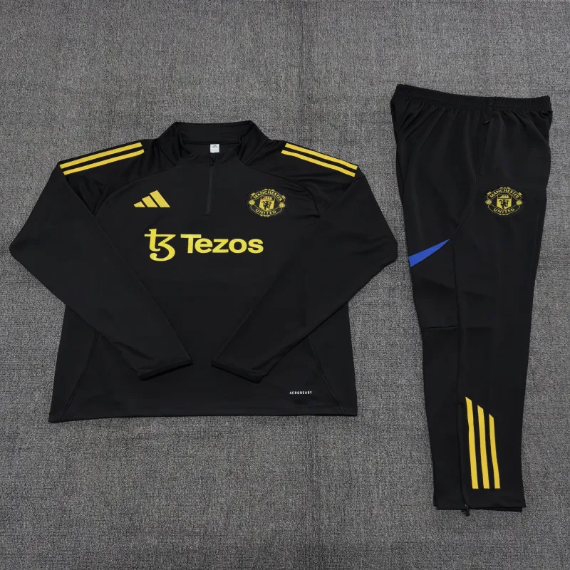 Manchester United 2025/26 Kids Sports Set Black