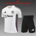 Manchester United 2025/26 Conjunto de Entrenamiento Infantil blanco