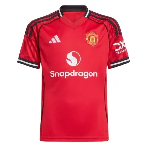 Manchester United Kids' 2025/26 Home Jersey - Red
