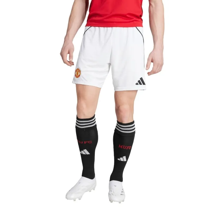 Manchester United 2025/26 Pantalones cortos de casa - Blanco