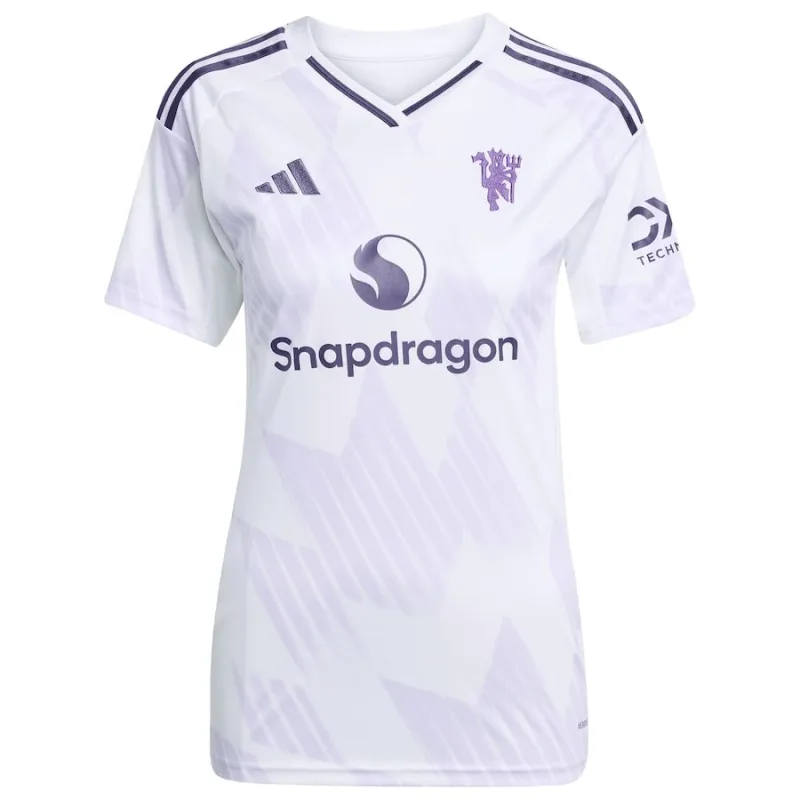 Camiseta femenina fuera de casa del Manchester United 2025/26 - Blanco