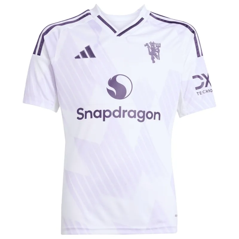 Manchester United 2025/26 Kids' Away Jersey - White