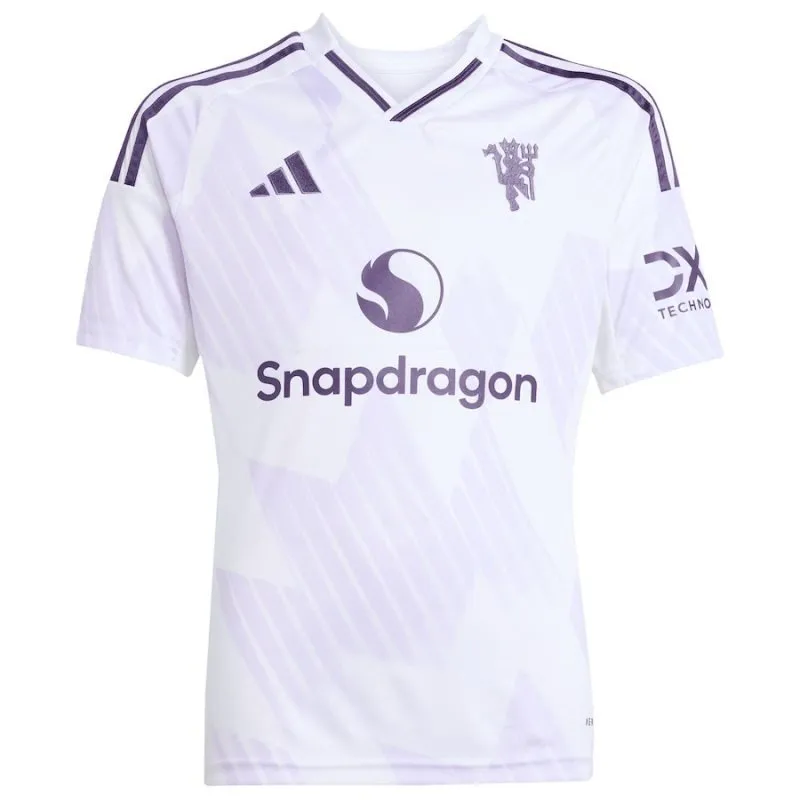 Manchester United 2025/26 Kids' Away Jersey Set - White