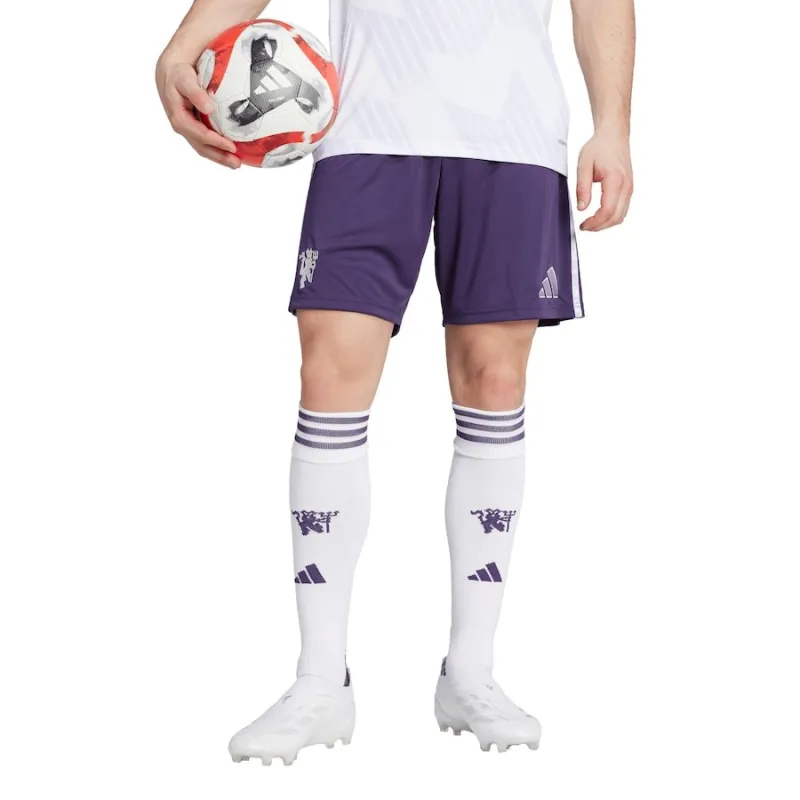 Manchester United 2025/26 Kids' Away Jersey Set - White