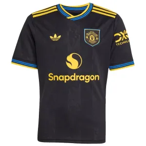 Manchester United 2025/26 Drittes Kindertrikot - Schwarz