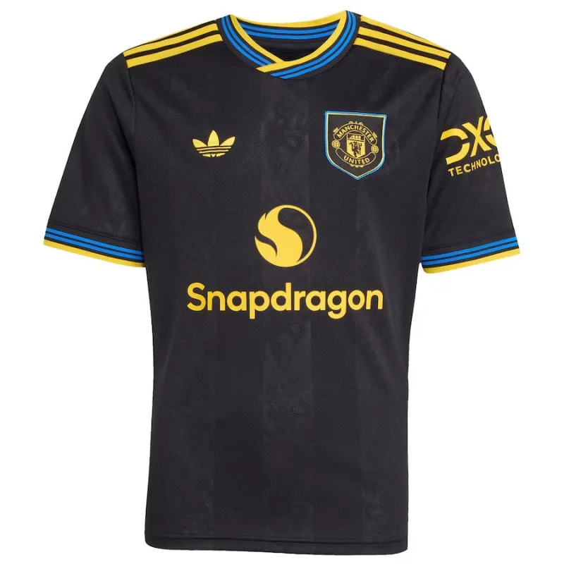 Manchester United 2025/26 Troisième maillot enfant - Noir