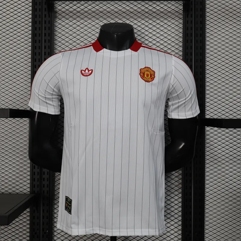 Manchester United Camiseta de Jugador Edición Casual 2025/26 - Blanco