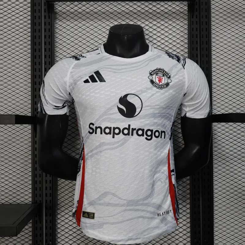 Manchester United Maglia Giocatore Edizione Speciale 2025/26 - Bianco