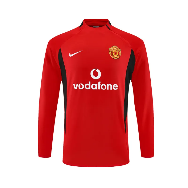 Manchester United 2002/03 Ropa Deportiva Vintage Rojo