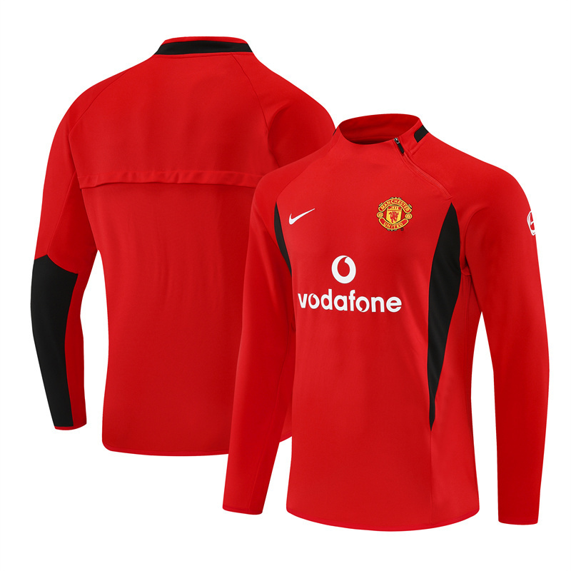 Manchester United 2002/03 Ropa Deportiva Vintage Rojo