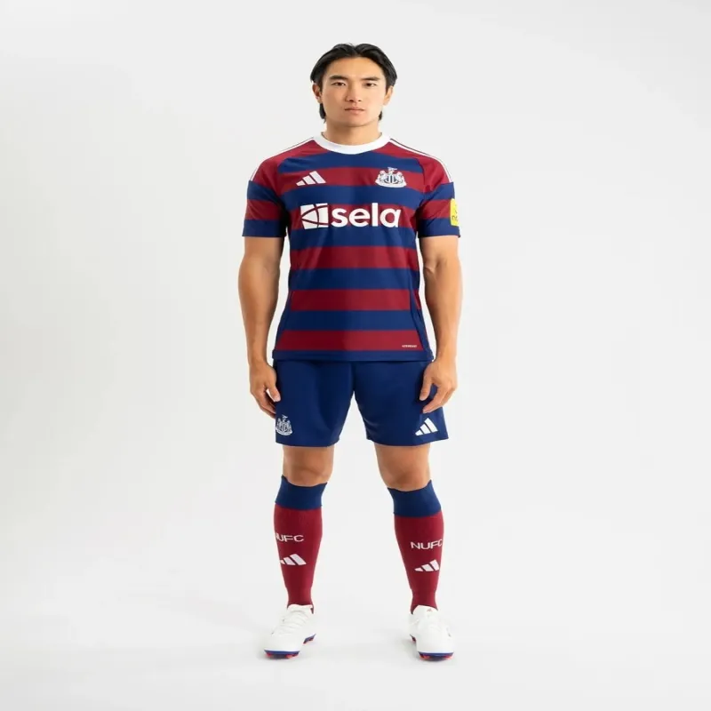 Newcastle United 2024/25 Away Jersey - Red/Blue
