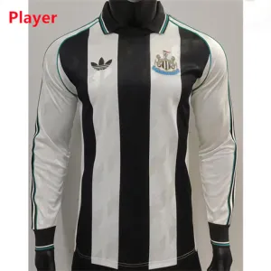 Maglia del giocatore a maniche lunghe edizione speciale di Newcastle United 2024/25 - Nero/Bianco