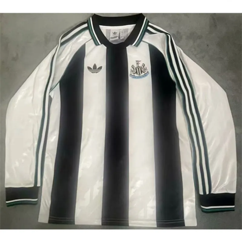 Camiseta de manga larga edición especial de Newcastle United 2024/25 - Negro/Blanco