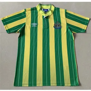 Maglia fuori casa retrò di Newcastle United 1988 - Giallo/Verde