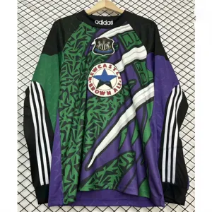 Maglia retrò a maniche lunghe di portiere di Newcastle United 1995/96 - Viola