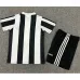 Newcastle United 1995-97 Kinder Heim Retro-Trikot - Schwarz/Weiß