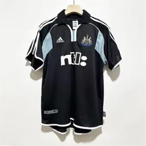 Maglia fuori casa retrò di Newcastle United 2000/01 - Nero