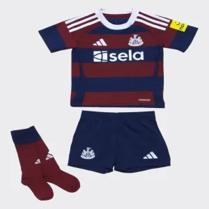 Newcastle United Kinder-Trikotsatz 2024/25 Auswärtsspiel - Rot/Blau