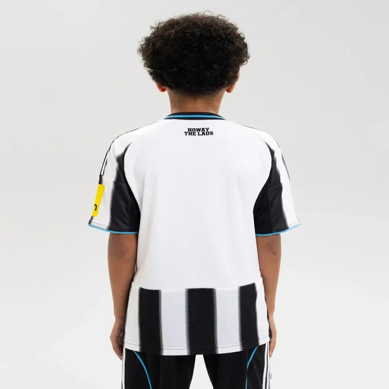 Newcastle United Kinder 2025/26 Heim-Trikot - Schwarz/Weiß