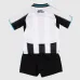 Newcastle United Kinder 2025/26 Heim-Kit - Schwarz/Weiß