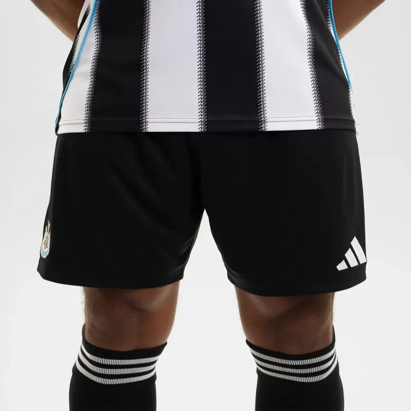 Newcastle United 2025/26 Home Shorts - Black/White