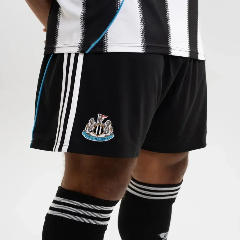 Newcastle United 2025/26 Home Shorts - Black/White
